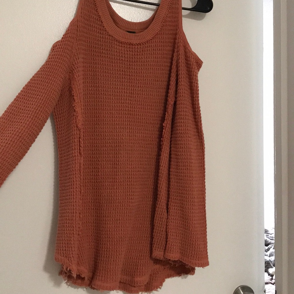 Free People Cut Out Sweater